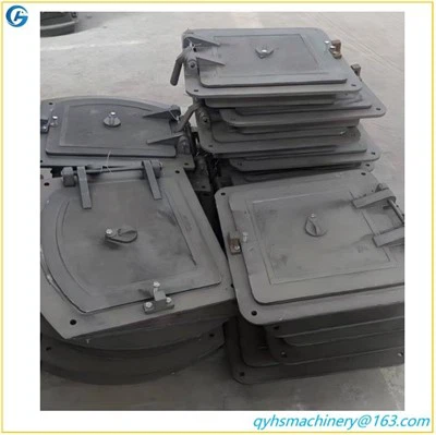 Industriële ketel en hulpdeur vir hulptoerusting